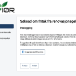Digital fritakssøknad renovasjon